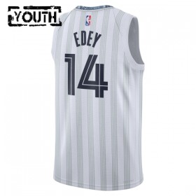 NBA Børn Trøje Memphis Grizzlies Zach Edey 2025-26 Nike City Edition Grå Swingman
